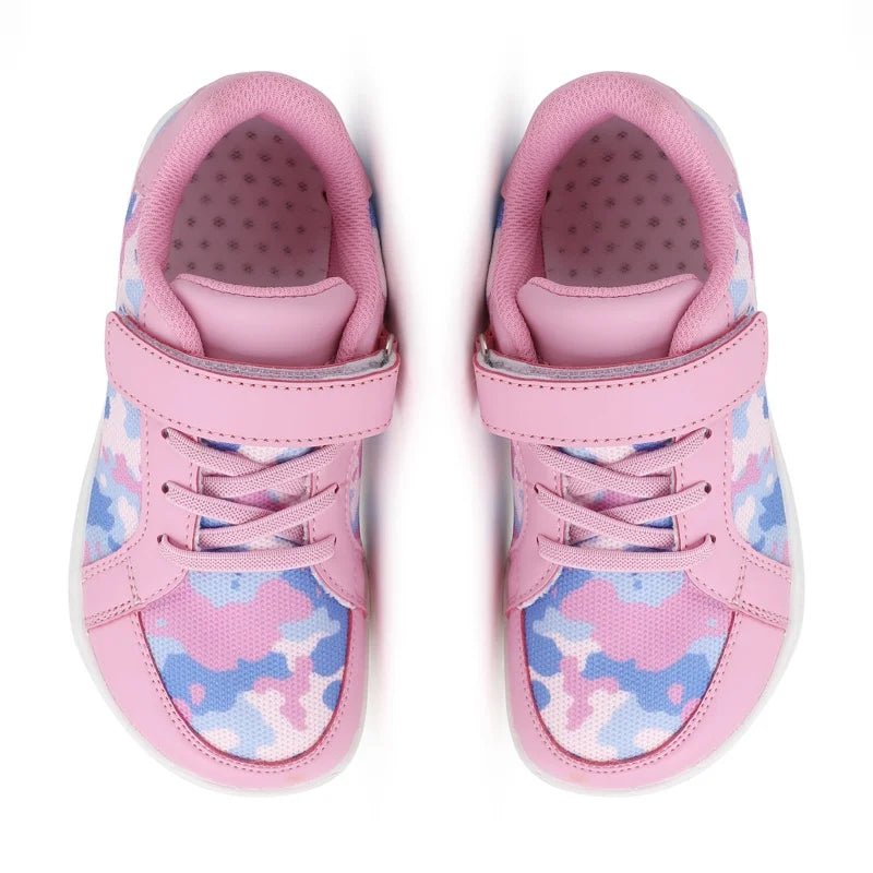 GudaFoot Little/Big Kid Wide Width Barefoot Shoes | Boys/Girls Minimalist Elastic Opening Sneakers | Flexible - Zero Drop Sole - SHOWLU FASHION STORE