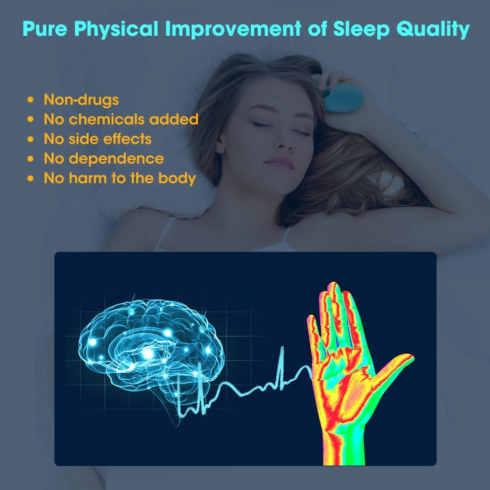 Handheld Sleep Aid Device Relieve Insomnia Instrument Help Sleep Night Anxiety Therapy Relaxatio Pressure Relief Sleep Device - SHOWLU FASHION STORE