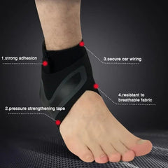 High Elastic Sports ankle brace Protect Sports Ankle Safety sportive Running Basketball Ankle joint fixation tobillera deportiva - SHOWLU FASHION STORE