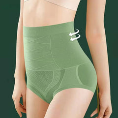 High Waist Seamless Women's Flat Belly Panties Hip Lift Briefs Breathable Underwear Postpartum Shaper Slim Shaperwear pantalones - SHOWLU FASHION STORE
