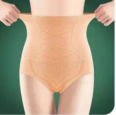 High Waist Seamless Women's Flat Belly Panties Hip Lift Briefs Breathable Underwear Postpartum Shaper Slim Shaperwear pantalones - SHOWLU FASHION STORE