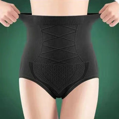 High Waist Seamless Women's Flat Belly Panties Hip Lift Briefs Breathable Underwear Postpartum Shaper Slim Shaperwear pantalones - SHOWLU FASHION STORE