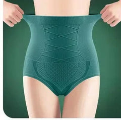 High Waist Seamless Women's Flat Belly Panties Hip Lift Briefs Breathable Underwear Postpartum Shaper Slim Shaperwear pantalones - SHOWLU FASHION STORE