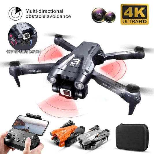 HOT Z908 Pro / MAX Mini Drone 4k Professional Camera 2.4G WIFI Obstacle Avoidance Helicopter Remote Control Quadcopter RC Toys - SHOWLU FASHION STORE