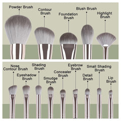 JTFIL Makeup Brushes Soft Fluffy Makeup Tools Cosmetic Powder Eye Shadow Foundation Blush Blending Beauty Make Up Brush Beauty - SHOWLU FASHION STORE