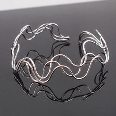 KDLUN Big Alloy Torques Necklaces For Women Statement Metal Choker Necklace Fashion Jewelry 2023 New Chunky Chocker Collar Punk - SHOWLU FASHION STORE