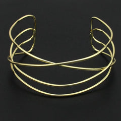 KDLUN Big Alloy Torques Necklaces For Women Statement Metal Choker Necklace Fashion Jewelry 2023 New Chunky Chocker Collar Punk - SHOWLU FASHION STORE