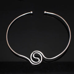 KDLUN Big Alloy Torques Necklaces For Women Statement Metal Choker Necklace Fashion Jewelry 2023 New Chunky Chocker Collar Punk - SHOWLU FASHION STORE