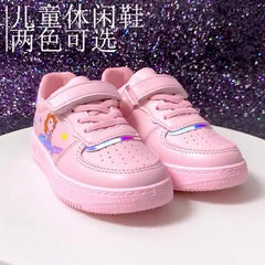 Kids Sneakers Four Seasons Girls Fashion Sports Running Shoes Non - slip Children's Flat Shoes Casual Breathable Outdoor Sneaker - SHOWLU FASHION STORE