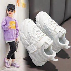 Kids Sports Shoes Children Casual Running Shoes for Boys Girls Air Mesh Breathable Fashion Sneakers Spring Summer Anti - skid Soft - SHOWLU FASHION STORE
