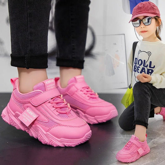 Kids Sports Shoes Children Casual Running Shoes for Boys Girls Air Mesh Breathable Fashion Sneakers Spring Summer Anti - skid Soft - SHOWLU FASHION STORE