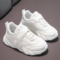 Kids Sports Shoes for Girls Boys Children Running Sneakers PU Soft School Casual Shoes Classic Fashion Anti - skid Spring Autumn - SHOWLU FASHION STORE