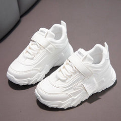 Kids Sports Shoes for Girls Boys Children Running Sneakers PU Soft School Casual Shoes Classic Fashion Anti - skid Spring Autumn - SHOWLU FASHION STORE