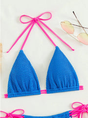 Lace - Up Two - Piece Bikini - SHOWLU FASHION STORE
