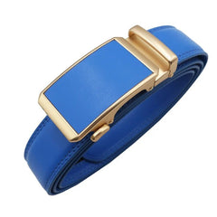 Ladies Automatic Buckle Genuine Leather Belt Casual Party Automatic Buckle Genuine Leather Belt High Quality Ladies Belt - SHOWLU FASHION STORE