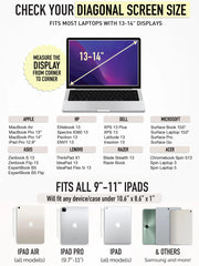 laptop bag Tablet Sleeve 9" 10" 11" 12.9" 13" 13.3" for iPad Air Pro XiaoMi Pad 5 For Samsung Huawei Lenovo Shockproof Pouch Bag - SHOWLU FASHION STORE