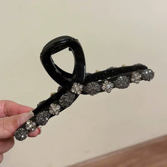 Large Size Elegant Internet Hot Rhinestones Hair Clip Headdress Grip - SHOWLU FASHION STORE