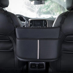 Leather Car Handbag Holders Car Organizers and Storage Front Seats Gap Car Seats Gap Filler Organizer Storage Bag for Car Seats - SHOWLU FASHION STORE