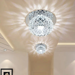 LED Porch Lights Aluminum Surface Mounted porch light Indoor flush mount Corridor lamp colorful LED Ceiling lamp Diameter 10CM - SHOWLU FASHION STORE