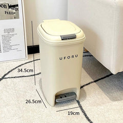 Log Style Household Bedroom Floor Wastebasket Trash Can - SHOWLU FASHION STORE