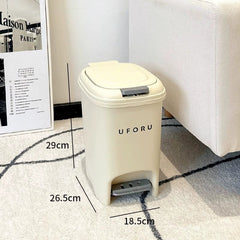 Log Style Household Bedroom Floor Wastebasket Trash Can - SHOWLU FASHION STORE