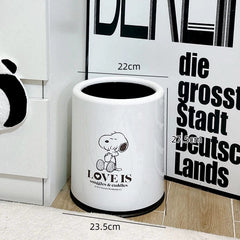 Log Style Household Bedroom Floor Wastebasket Trash Can - SHOWLU FASHION STORE