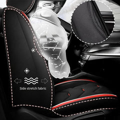 Luxury Car Seat Cover PU Leather Automobiles Seat Cushion Protector Chair Four Seasons Vehicle Interior Car Accessories - SHOWLU FASHION STORE