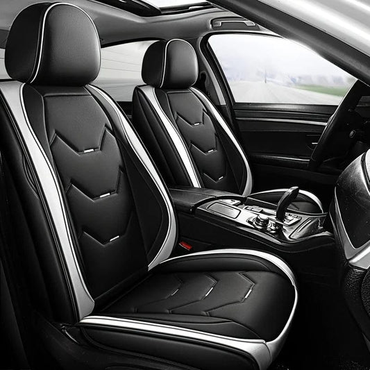 Luxury Car Seat Cover PU Leather Automobiles Seat Cushion Protector Chair Four Seasons Vehicle Interior Car Accessories - SHOWLU FASHION STORE