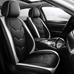 Luxury Car Seat Cover PU Leather Automobiles Seat Cushion Protector Chair Four Seasons Vehicle Interior Car Accessories - SHOWLU FASHION STORE