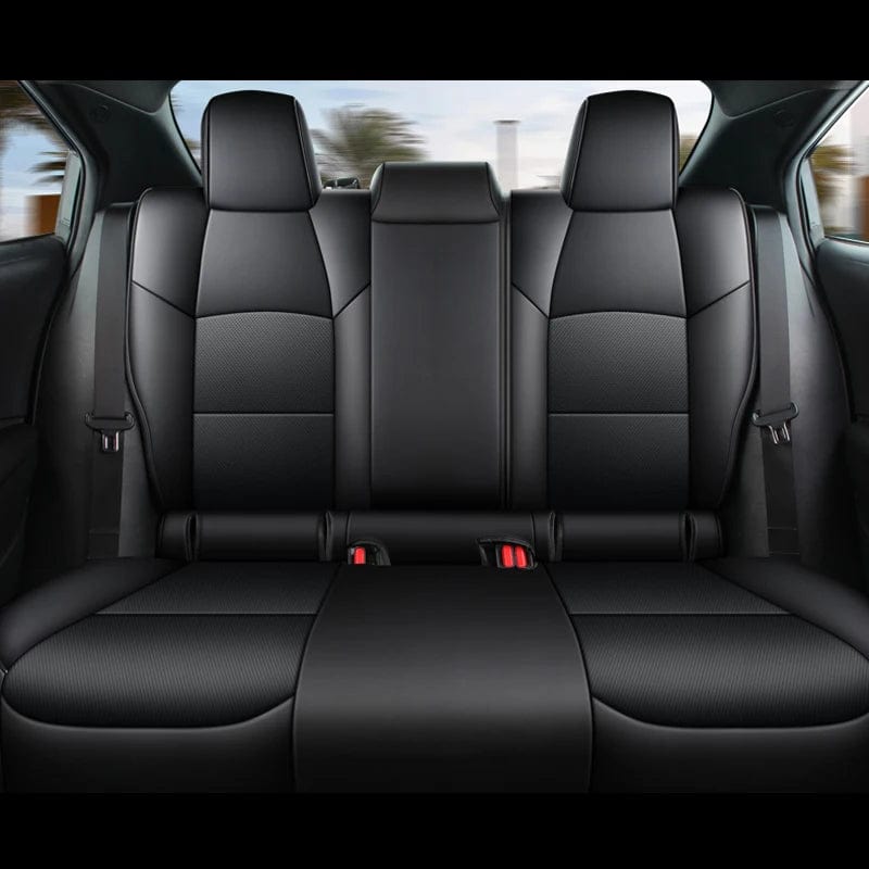 Luxury Full Set Car Seat Cover For Select Toyota Corolla Gasoline/Hybrid 2020 - 2024 Faux Leather Custom Seat Cushion Auto Parts - SHOWLU FASHION STORE