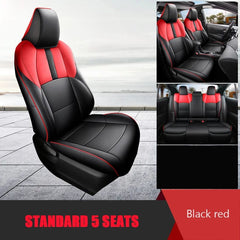 Luxury Full Set Car Seat Cover For Select Toyota Corolla Gasoline/Hybrid 2020 - 2024 Faux Leather Custom Seat Cushion Auto Parts - SHOWLU FASHION STORE