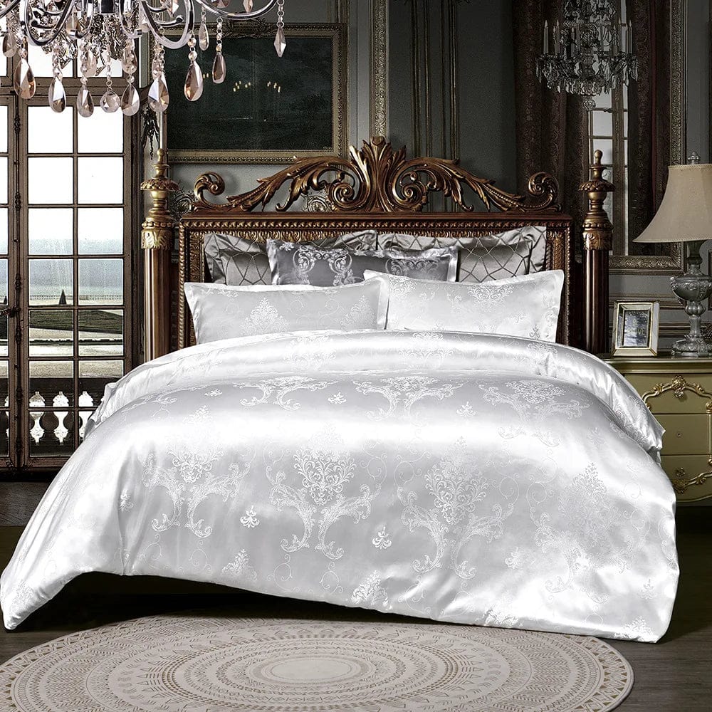 Luxury King Duvet Cover Set Black Gold Queen King Size European Style Bedding Set High Quality Pillowcase Comforter Sets - SHOWLU FASHION STORE