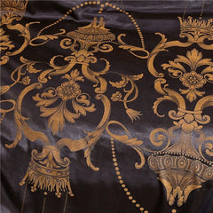 Luxury King Duvet Cover Set Black Gold Queen King Size European Style Bedding Set High Quality Pillowcase Comforter Sets - SHOWLU FASHION STORE