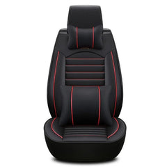Luxury Quality Leather Car Seat Cover Comfortable Four Seasons Universal Front/ Rear/ Full Set Cover Cushion Car Seat Protector - SHOWLU FASHION STORE