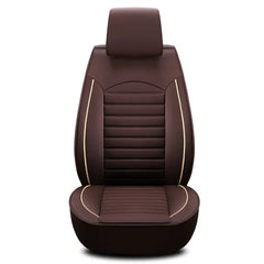Luxury Quality Leather Car Seat Cover Comfortable Four Seasons Universal Front/ Rear/ Full Set Cover Cushion Car Seat Protector - SHOWLU FASHION STORE