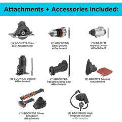 MATRIX 20V MAX Power Tool Kit, Includes Cordless Drill, 12 Attachments and Storage Case (BDCDMT1212KITC1) - SHOWLU FASHION STORE