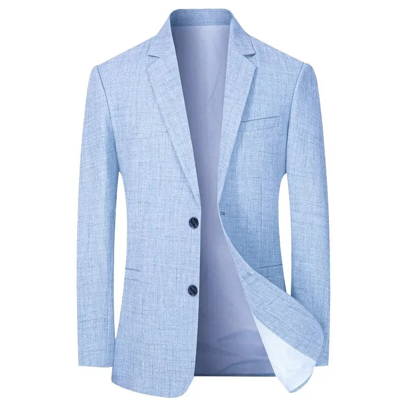 Men Thin Suit Blazers Jackets Business Casual Suit Designer Coats New Spring Summer Formal Wear Slim Fit Blazers Jackets Size 4X - SHOWLU FASHION STORE