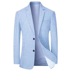 Men Thin Suit Blazers Jackets Business Casual Suit Designer Coats New Spring Summer Formal Wear Slim Fit Blazers Jackets Size 4X - SHOWLU FASHION STORE