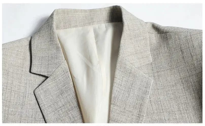 Men Thin Suit Blazers Jackets Business Casual Suit Designer Coats New Spring Summer Formal Wear Slim Fit Blazers Jackets Size 4X - SHOWLU FASHION STORE