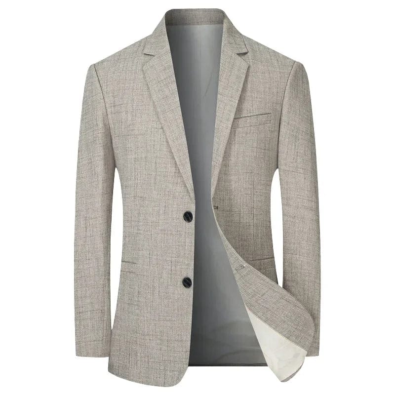 Men Thin Suit Blazers Jackets Business Casual Suit Designer Coats New Spring Summer Formal Wear Slim Fit Blazers Jackets Size 4X - SHOWLU FASHION STORE