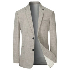 Men Thin Suit Blazers Jackets Business Casual Suit Designer Coats New Spring Summer Formal Wear Slim Fit Blazers Jackets Size 4X - SHOWLU FASHION STORE