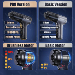 Mini Car Vacuum Cleaner Portable Wireless Handheld Cleaner for Home Appliance Poweful Cleaning Machine Car Cleaner for Keyboard - SHOWLU FASHION STORE