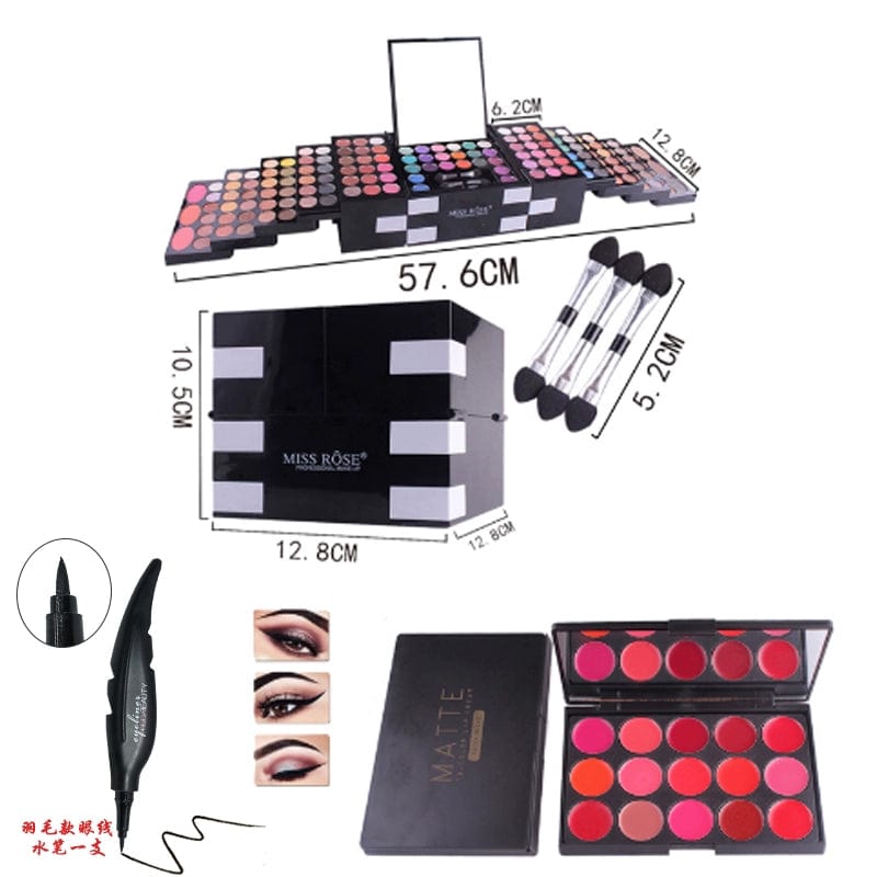 Missrose Piano Box Matte Eye Shadow Blush - SHOWLU FASHION STORE