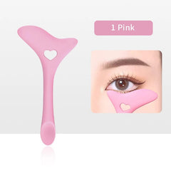 Multi - functional Eyeliner Stencil Wing Tips Silicone Eyeliner Aid Marscara Drawing Lipstick Wearing Aid Reusable Makeup Tools - SHOWLU FASHION STORE