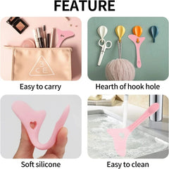 Multi - functional Eyeliner Stencil Wing Tips Silicone Eyeliner Aid Marscara Drawing Lipstick Wearing Aid Reusable Makeup Tools - SHOWLU FASHION STORE