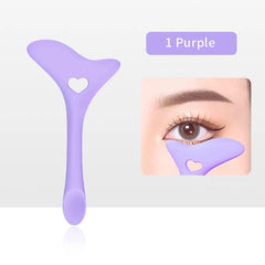 Multi - functional Eyeliner Stencil Wing Tips Silicone Eyeliner Aid Marscara Drawing Lipstick Wearing Aid Reusable Makeup Tools - SHOWLU FASHION STORE