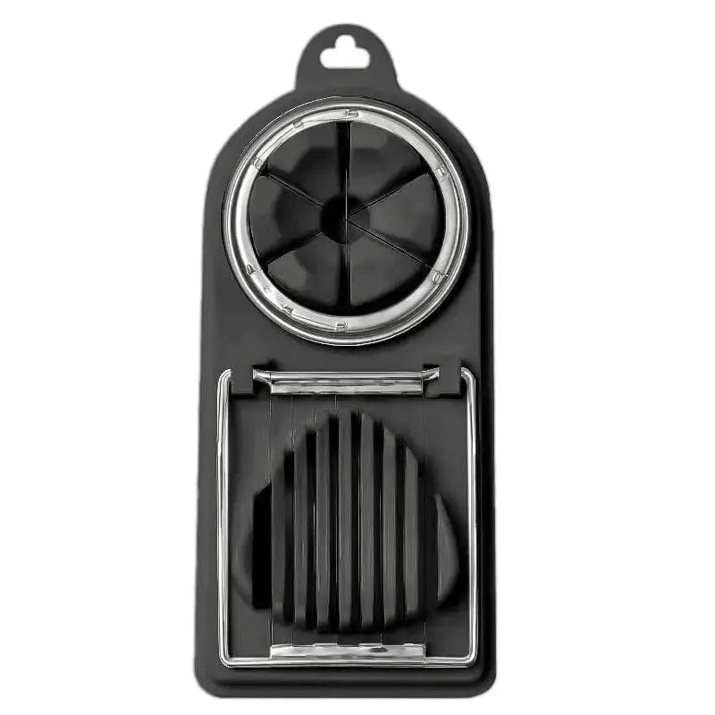 Multifunctional Egg Slicers Stainless Steel Slicer Fancy Splitter Egg Cutting Tool Home Two In One Egg Cutter Kitchen Gadgets - SHOWLU FASHION STORE