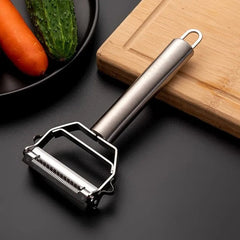 Multifunctional Kitchen Peeler Vegetable Fruit Peeler Stainless Steel Durable Potato Slicer Household Shredder Carrot Peeler - SHOWLU FASHION STORE