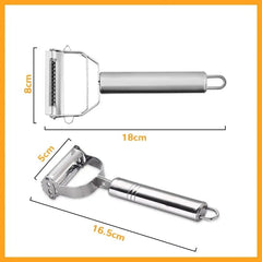 Multifunctional Kitchen Peeler Vegetable Fruit Peeler Stainless Steel Durable Potato Slicer Household Shredder Carrot Peeler - SHOWLU FASHION STORE