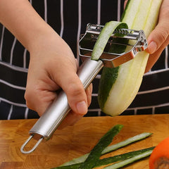 Multifunctional Kitchen Peeler Vegetable Fruit Peeler Stainless Steel Durable Potato Slicer Household Shredder Carrot Peeler - SHOWLU FASHION STORE